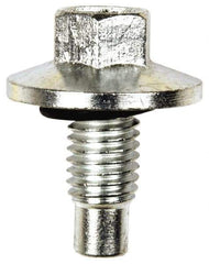 Dorman - Pilot Point Oil Drain Plug with Gasket - M12x1.75 Thread, Inset Gasket - First Tool & Supply