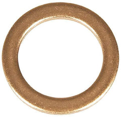 Dorman - 5/8 SO, 11/16 SAE, 11/16" ID x 1-1/16" OD Oil Drain Plug Gasket - 3/32" Thick, Copper - First Tool & Supply