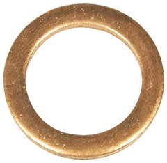 Dorman - 1/2 DO, 1/2 TO, 9/16 SAE, 9/16" ID x 13/16" OD Oil Drain Plug Gasket - 3/32" Thick, Copper - First Tool & Supply