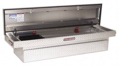 Weather Guard - 48-3/4" Wide x 5-7/8" High x 19-7/8" Deep Saddle Box - Clear - First Tool & Supply