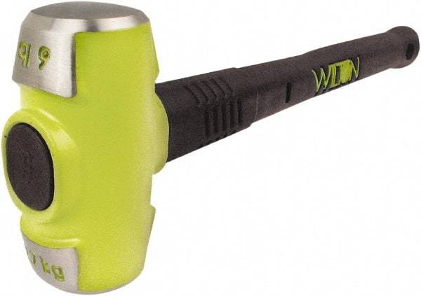 Wilton - 6 Lb Head, 16" Long Sledge Hammer - Steel Head, Steel Handle with Grip - First Tool & Supply