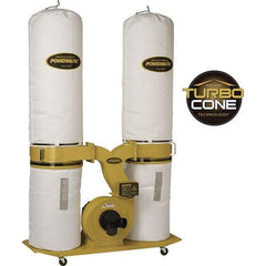 Jet - 230 Volt Dust Collector - 230 CFM Air Flow, 11.31" Static Pressure Water Level - First Tool & Supply