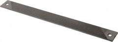 PFERD - 14" Long, Smooth Cut, Flat American-Pattern File - Single Cut, 0.38" Overall Thickness, Flexible - First Tool & Supply