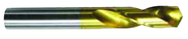 10.9mm Dia - Cobalt HD Screw Machine Drill-130° Point-TiN - First Tool & Supply