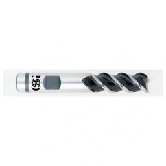 3/8" Dia. - 2-1/2" OAL - Bright VC10-50° Helix - Square End SE EM - 3 FL - First Tool & Supply