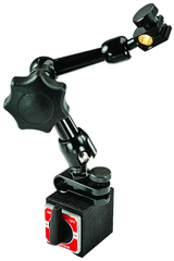 #660 - 1-3/16 x 1-9/16 x 1-3/8" Base Size  - Power On/Off with Triple-Jointed Arm - Magnetic Base Indicator Holder - First Tool & Supply