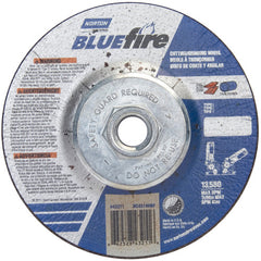 ‎4-1/2 × 1/8 × 5/8 - 11″ BlueFire Grinding Wheel ZA 30 U Type 27 - First Tool & Supply