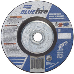 ‎4-1/2 × 1/4 × 5/8 - 11″ BlueFire Grinding Wheel ZA 24 S Type 27 - First Tool & Supply