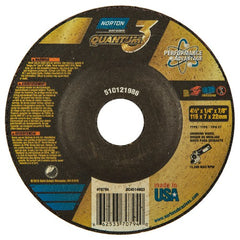 ‎4-1/2″ × 1/4″ × 7/8″ - T27 - Quantum 3 Depressed Center Wheel - First Tool & Supply