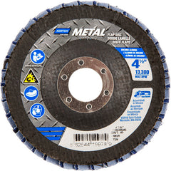 ‎4-1/2 × 7/8″ Metal Fiberglass Conical Flap Disc Type 29 P40 Grit R828 Zirconia Alumina - First Tool & Supply