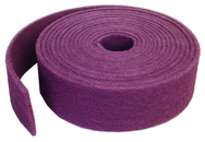 4'' x 30 ft. - Maroon - Aluminum Oxide Very Fine Grit - Bear-Tex Clean & Blend Roll - First Tool & Supply