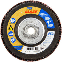 ‎4-1/2 × 5/8 - 11″ Blaze Fiberglass Conical Flap Disc Type 29 60 Grit R980P Premium Ceramic Alumina - First Tool & Supply