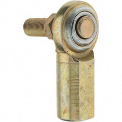 Value Collection - Female Spherical Rod End with Stud - 3/8-24, Steel with Steel Raceway - First Tool & Supply