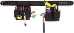 CLC - 29 to 46" Waist Apron - 20 Pocket, Black, Polyester - First Tool & Supply