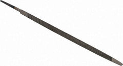 Value Collection - 7.61" Long, Taper American-Pattern File - Single Cut, 0.24" Overall Thickness, Tang - First Tool & Supply