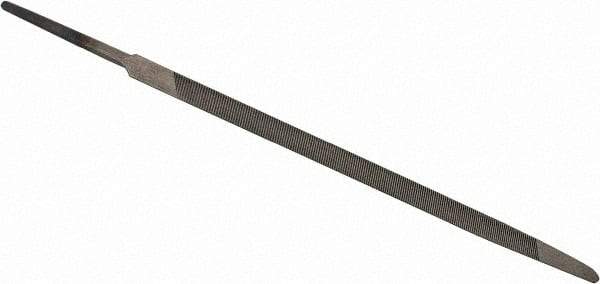 Value Collection - 5.27" Long, Taper American-Pattern File - Single Cut, 0.16" Overall Thickness, Tang - First Tool & Supply