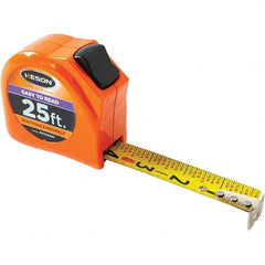 Keson - 25' x 1" Yellow Blade Tape Measure - First Tool & Supply