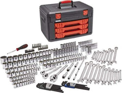 GearWrench - 239 Piece 1/4, 3/8 & 1/2" Drive Mechanic's Tool Set - Comes in Blow Molded Case with 3 Drawers - First Tool & Supply