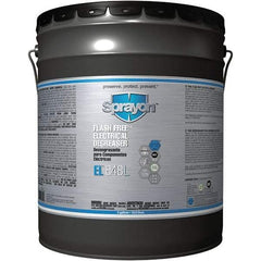 Sprayon - 5 Gallon Pail Electrical Grade Cleaner/Degreaser - 37,000 Volt Dielectric Strength, Nonflammable, Food Grade, Plastic Safe - First Tool & Supply