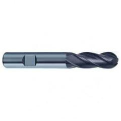 10mm Dia. - 72mm OAL 4 FL Variable Helix Nano-A Carbide Ball Nose End Mill - First Tool & Supply