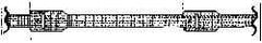 VELCRO Brand - 675 Piece 1" Wide x 8" Piece Length, Self Fastening Tie/Strap Hook & Loop Strap - Perforated/Pieces Roll, Black - First Tool & Supply