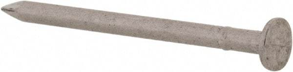 Made in USA - 2D, 15 Gauge, 1" OAL Common Nails - Smooth Shank, T304 Stainless Steel - First Tool & Supply