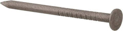 Made in USA - 3D, 14 Gauge, 1-1/4" OAL Common Nails - Smooth Shank, 18-8 Stainless Steel - First Tool & Supply