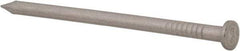 Made in USA - 8D, 10 Gauge, 2-1/2" OAL Common Nails - Smooth Shank, T304 Stainless Steel - First Tool & Supply