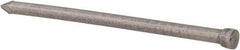 Made in USA - 4D, #15, 1-1/2" OAL Finishing Nails - Smooth Shank, 18-8 Stainless Steel - First Tool & Supply