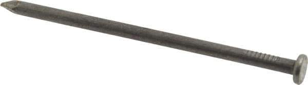 Value Collection - 16D, 8 Gauge, 3-1/2" OAL Common Nails - Ring Shank, Grade 2 Steel, Bright Finish - First Tool & Supply