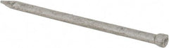 Value Collection - 4D, 15 Gauge, 1-1/2" OAL Finishing Nails - Smooth Shank, Grade 2 Steel, Galvanized Finish - First Tool & Supply