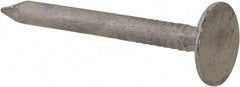 Value Collection - 11 Gauge, 1-1/4" OAL Roofing Nails - Ring Shank, Grade 2 Steel, Galvanized Finish - First Tool & Supply