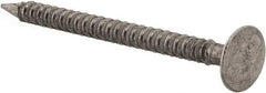 Value Collection - 13 Gauge, 1-1/2" OAL Underlayment Nails - Annular Thread Shank, Grade 2 Steel, Uncoated - First Tool & Supply