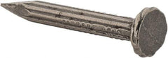 Value Collection - 9 Gauge, 1-1/4" OAL Masonry Nails - Fluted Shank, Grade 2 Steel, Uncoated - First Tool & Supply