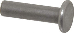 RivetKing - 3/16" Body Diam, Countersunk Uncoated Steel Solid Rivet - 3/4" Length Under Head, 90° Countersunk Head Angle - First Tool & Supply