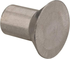 RivetKing - 3/16" Body Diam, Countersunk Aluminum Solid Rivet - 5/16" Length Under Head, Grade 1100F, 78° Countersunk Head Angle - First Tool & Supply