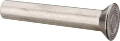 RivetKing - 1/4" Body Diam, Countersunk Uncoated Aluminum Solid Rivet - 1-1/2" Length Under Head, Grade 1100F, 78° Countersunk Head Angle - First Tool & Supply