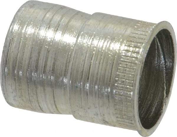 Marson - 3/8-16, 0.74" OAL, Thread-Sert Threaded Insert - 0.562" Hole Diam, 0.6" Head Diam, Steel - First Tool & Supply