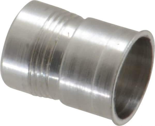 Marson - 1/4-20, 0.51" OAL, Thread-Sert Threaded Insert - 0.391" Hole Diam, 0.408" Head Diam, Aluminum - First Tool & Supply