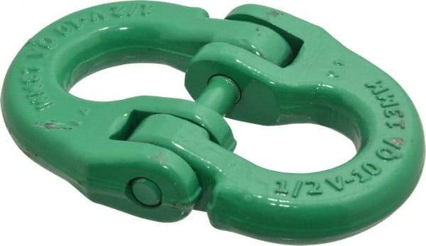 Campbell - Carbon Steel Removable Coupling Link - 1/2" Diameter, 15,000 Lb Load Limit - First Tool & Supply