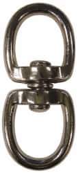 Value Collection - 3-3/8" Long Oval Deluxe Swivel Eye Bolt Snap - Zinc Alloy with 5/16" Snap Opening - First Tool & Supply