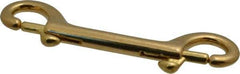 Value Collection - 4-3/4" Long Double End Bolt Snap - Solid Brass with 5/16" Snap Opening - First Tool & Supply