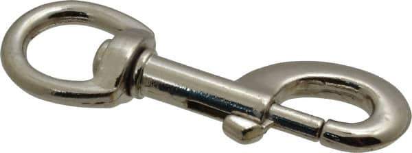 Value Collection - 3-3/8" Long Oval Swivel Eye Bolt Snap - Zinc Alloy with 5/16" Snap Opening - First Tool & Supply