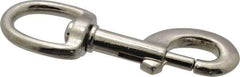 Value Collection - 3-1/2" Long Oval Swivel Eye Bolt Snap - Zinc Alloy with 5/16" Snap Opening - First Tool & Supply