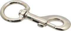 Value Collection - 4-5/16" Long Oval Swivel Eye Bolt Snap - Zinc Alloy with 1/2" Snap Opening - First Tool & Supply