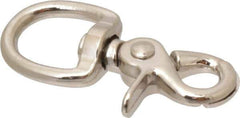 Value Collection - 2-5/8" Long Swivel Eye Trigger Snap - Zinc Alloy with 3/8" Snap Opening - First Tool & Supply