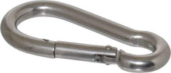 Value Collection - 3-9/16" Long All Purpose Snap - Stainless Steel with 1/2" Snap Opening - First Tool & Supply