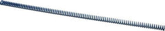 Associated Spring Raymond - 10mm Hole Diam, 5mm Rod Diam, 12" Free Length, Blue Die Spring - 185.6 N Max Deflection, 116mm Max Deflection, Medium Duty, Chromium Alloy Steel - First Tool & Supply