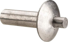 Made in USA - Universal Head Aluminum Alloy Drive Blind Rivet - Stainless Steel Mandrel, 0.172" to 3/16" Grip, 0.312" Head Diam, 0.161" to 0.172" Hole Diam, 0.313" Length Under Head, 5/32" Body Diam - First Tool & Supply