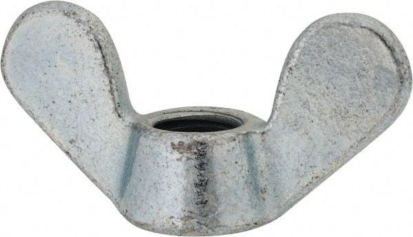 Value Collection - M20x2.50, Zinc Plated, Iron Standard Wing Nut - 7mm Wing Span, 44mm Wing Span - First Tool & Supply